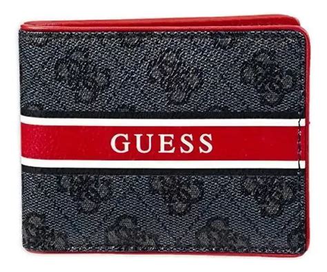 GUESS Bolso de cartera plegable de leopardo que fluye para .